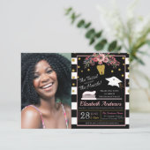 歯科学校卒業招待状 招待状 (スタンド正面)