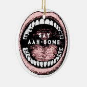 歯科学校卒業 セラミックオーナメント (右)