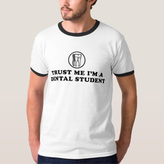 歯科学生を信頼する Tシャツ (正面)