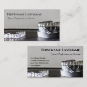 歯科専門家向けの歯科用スプリント歯科用ブレスレット 名刺 (正面/裏面)