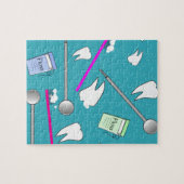 歯科専門職用具のデザイン ジグソーパズル (横)