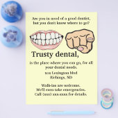 歯科広告チラシ チラシ (シングル)