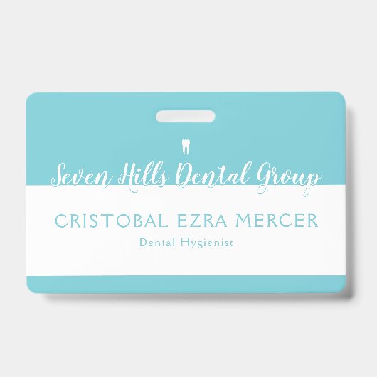 歯科従業員 バッジ (正面)