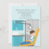 歯科患者向け歯科医のお知らせ 招待状 (正面)