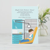 歯科患者向け歯科医のお知らせ 招待状 (スタンド正面)