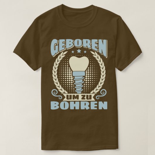 歯科技工士歯科助手 Tシャツ (デザイン正面)