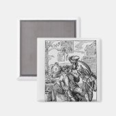 歯科技工士 マグネット (正面/裏面)