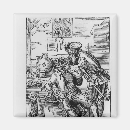 歯科技工士 マグネット (正面)