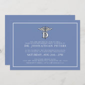 歯科業│退職招待状 招待状 (正面/裏面)