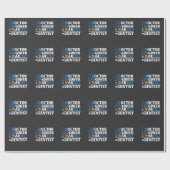 歯科歯医師技術者アーティスト歯科 ラッピングペーパー (フラット)