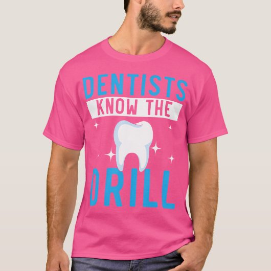 歯科歯歯歯歯科衛生士歯科 Tシャツ (正面)