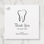 歯科歯歯科クリニック口腔衛生ありがとう フェイバータグ (正面)