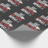 歯科歯歯科歯科用ユーモア歯科助手 ラッピングペーパー (角)