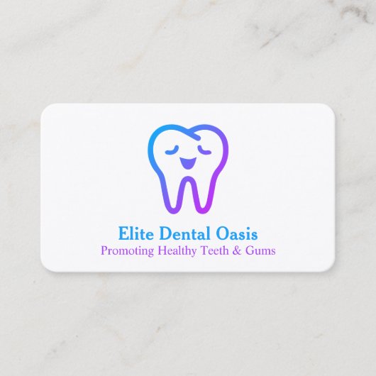 歯科歯科医師 名刺 (正面)