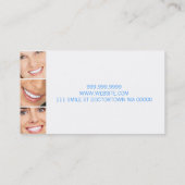 歯科歯科医歯科ドクターティーススマイル 名刺 (裏面)