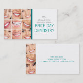 歯科歯科医歯科ドクターティーススマイル 名刺 (正面/裏面)