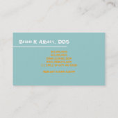 歯科歯科医歯科医スマイル事業 名刺 (裏面)