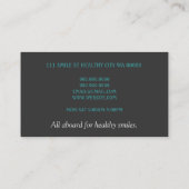 歯科歯科医歯科医スマイル事業 名刺 (裏面)