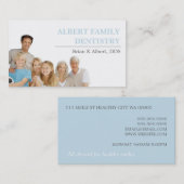 歯科歯科医歯科医スマイル事業 名刺 (正面/裏面)