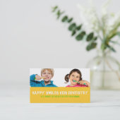 歯科歯科医歯科医スマイル事業 名刺 (スタンド正面)