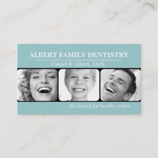 歯科歯科医歯科医スマイル事業 名刺 (正面)