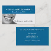 歯科歯科医歯科医スマイル事業 名刺 (正面/裏面)