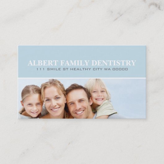 歯科歯科医歯科医スマイル事業 名刺 (正面)