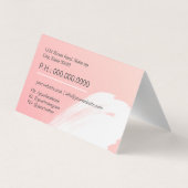 歯科歯科歯科歯科歯科医用ビジネスカード 名刺 (裏面)