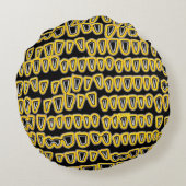 歯科歯科歯科矯正医イエローネオン ラウンドクッション (裏面)