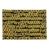 歯科歯科歯科矯正医ネオンイエロー 枕カバー (裏面-右)