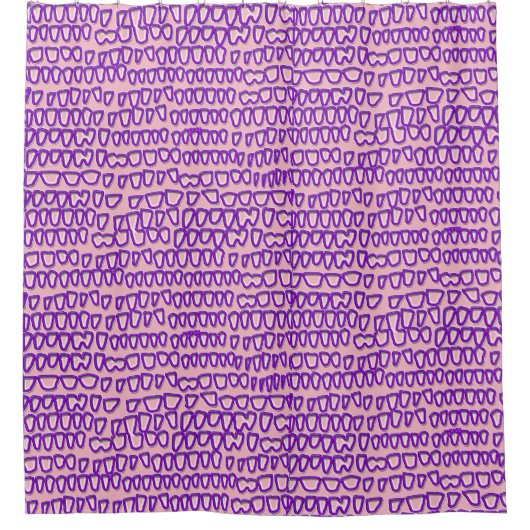 歯科歯科歯科矯正医経口ネオン シャワーカーテン (正面)