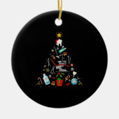 歯科歯科用クリスマスオーナメントツリークリスマスHolida セラミックオーナメント (正面)