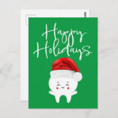 歯科歯科矯正医 |ハッピーホリデイズホリデーポスト ポストカード (正面/裏面)