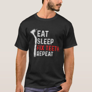 歯科歯科衛生士ヴィンテージ Tシャツ