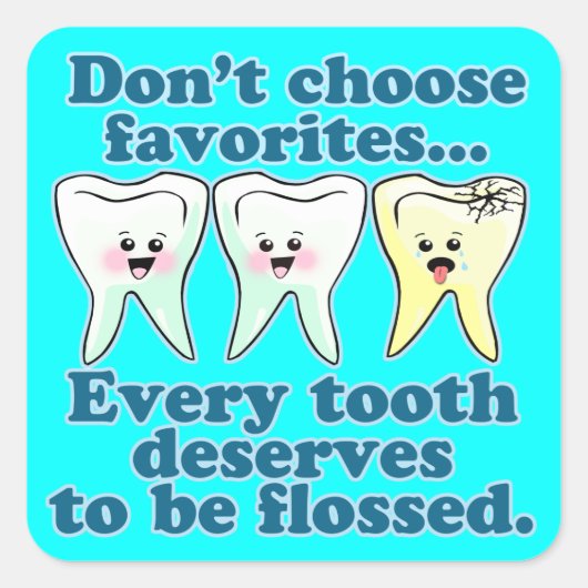 歯科歯科衛生士歯科 スクエアシール (正面)