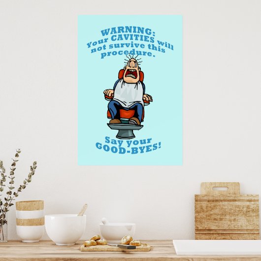 歯科歯科衛生士 ポスター (キッチン)