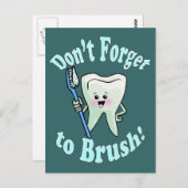 歯科歯科衛生士 ポストカード (正面/裏面)