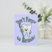 歯科歯科衛生士 ポストカード (スタンド正面)