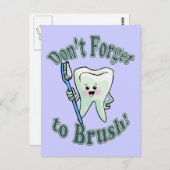 歯科歯科衛生士 ポストカード (正面/裏面)