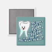 歯科歯科衛生士 マグネット (正面/裏面)