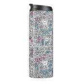 歯科漫画パターン タンブラー (回転右)