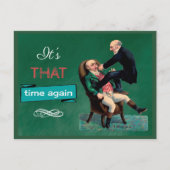 歯科用おもしろいチェックアップアポイントメントリマインダーカード ポストカード (正面)