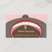 歯科用アポイントメントアフリカ系アメリカ人漫画キッズ 予約カード (正面)