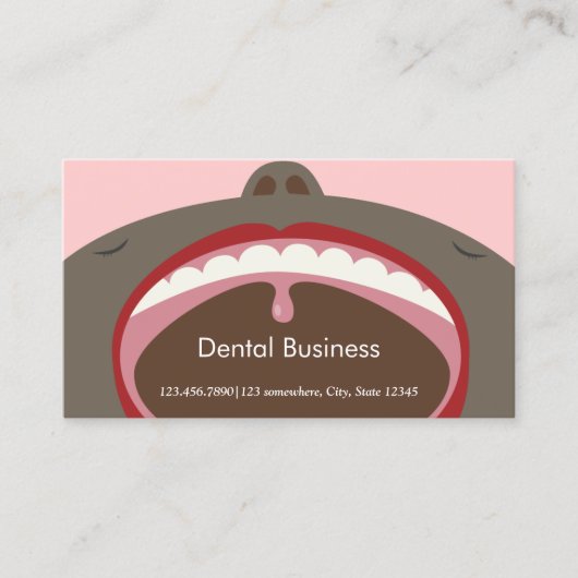 歯科用アポイントメントアフリカ系アメリカ人漫画キッズ 予約カード (正面)