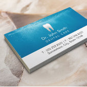 歯科用アポイントメントクリーン歯青い水歯科医 予約カード