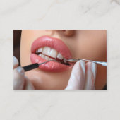 歯科用アポイントメントバジェット名刺 予約カード (裏面)