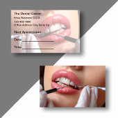 歯科用アポイントメントバジェット名刺 予約カード