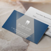 歯科用アポイントメントモダンブルー歯科医 予約カード