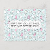 歯科用アポイントメントリマインダーポストカード ポストカード (正面)