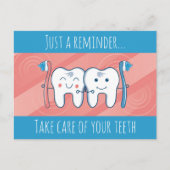 歯科用アポイントメントリマインダーポストカード ポストカード (正面)